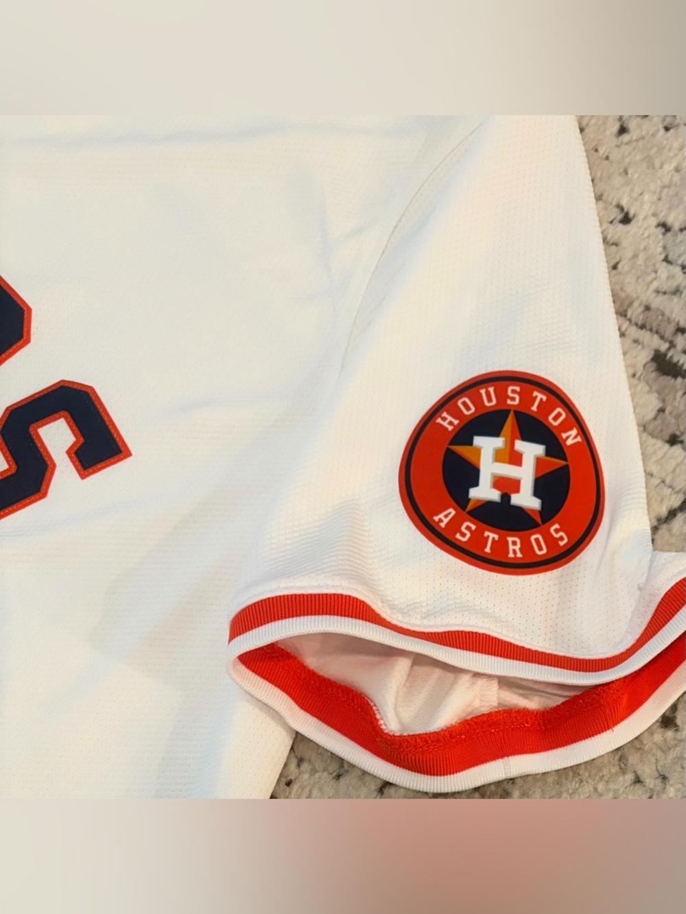 Nike Authentic Houston Astros Jeremy Peña #3 MLB White Jersey Men’s Size: XL - Picture 4 of 8
